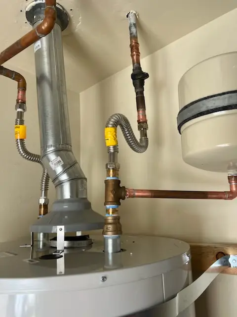 Water heater installation and plumbing repair in Woodcreek